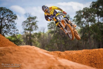 motocross action jump photography