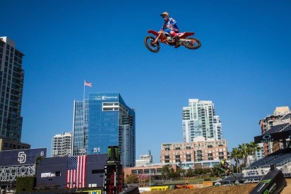 supercross action jump photography