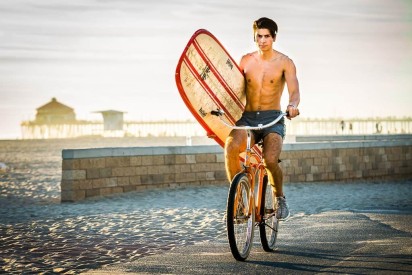 lifestyle bicycle photography huntington beach