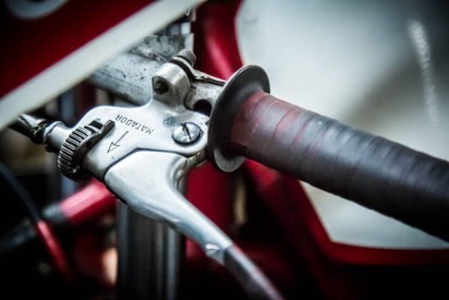 Matador: clutch detail, classic motorcycles photography