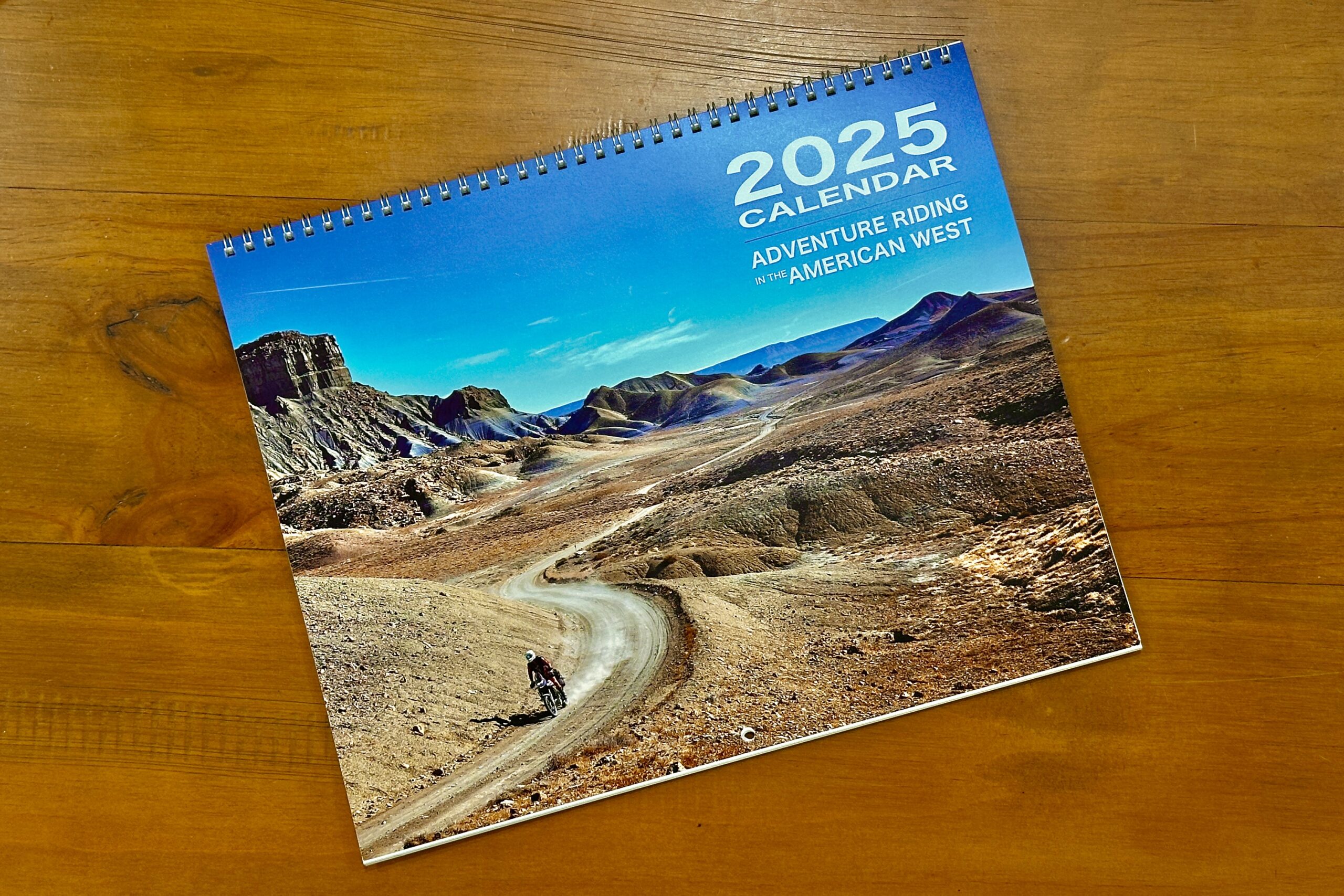 2025 calendar adventure motorcycle