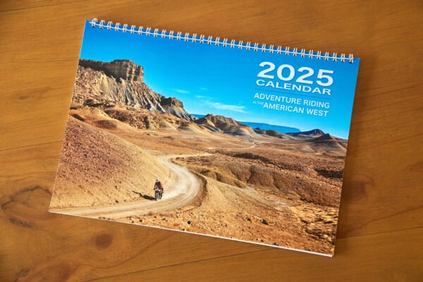 2025 calendar adventure motorcycle themed