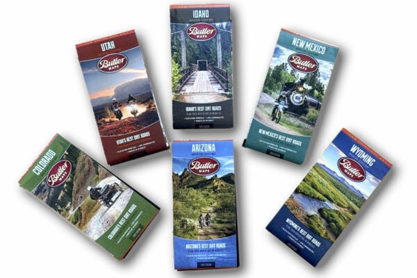 Butler maps Adventure Series Arizona California Idaho Colorado Utah Wyoming New Mexico